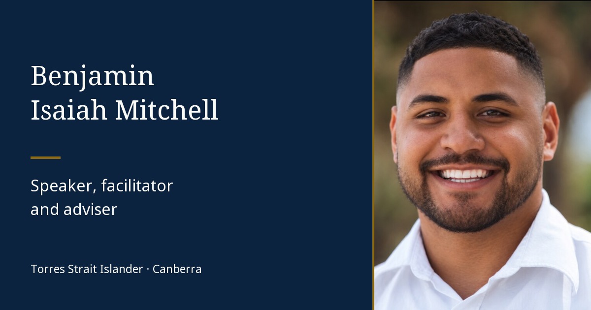 Ben Mitchell — Indigenous Systems Architect